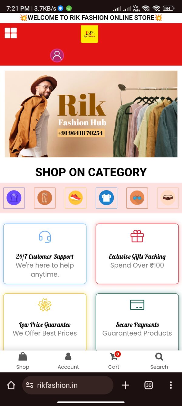 Clothing & Accessories Selling Website Theme - Image 3