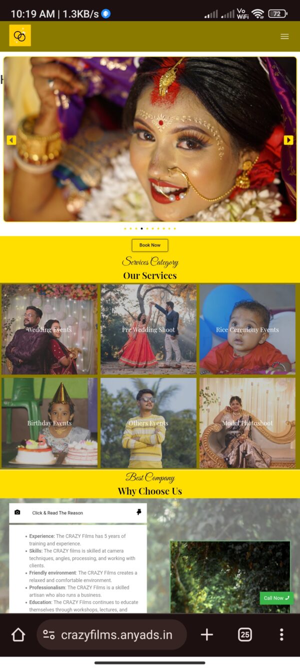 Photography Services Website Theme - Image 2