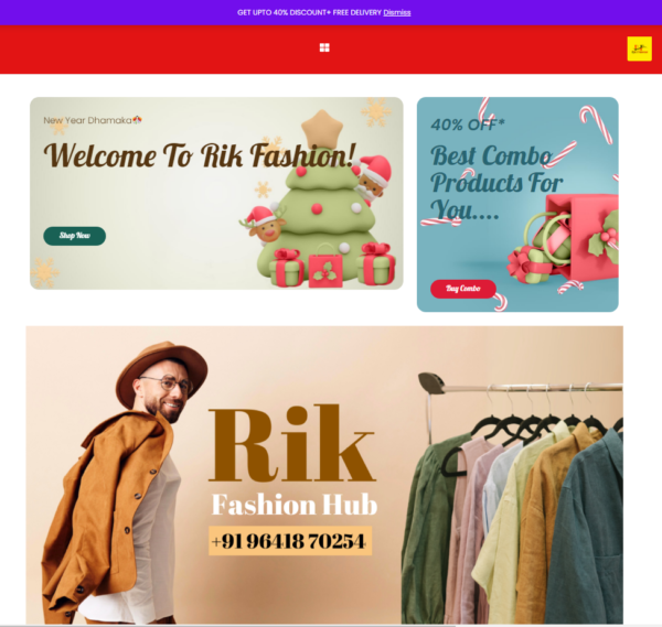 Clothing & Accessories Selling Website Theme - Image 2